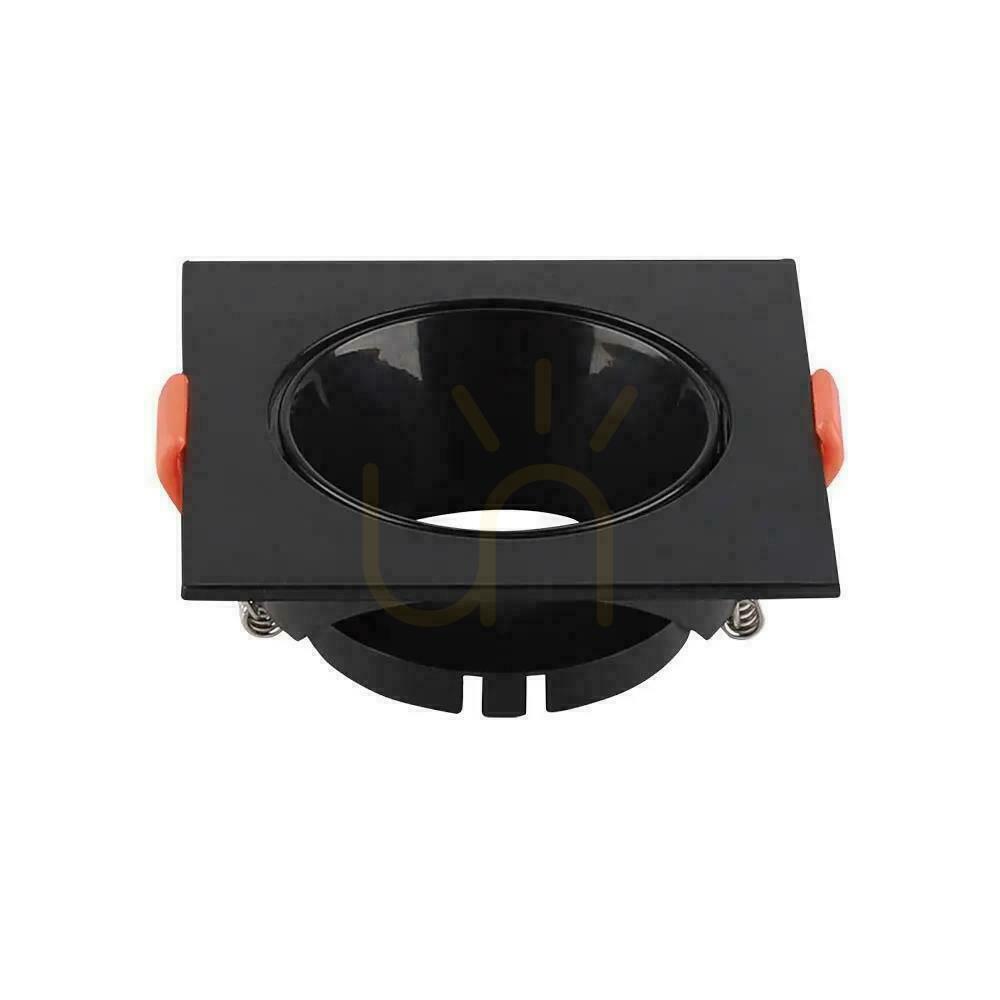 Zobacz Oczko V-TAC GU10 Wpuszczane Kwadrat Czarne/Czarne VT-932-B 3 Lata Gwarancji Oczko V-TAC GU10 Wpuszczane Kwadrat Czarne/Czarne VT-932-B 3 Lata Gwarancji