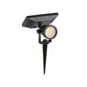 Czarna solarna lampa gruntowa LED V-TAC VT-952 2 W 3000 K 40 lm IP65 small 0