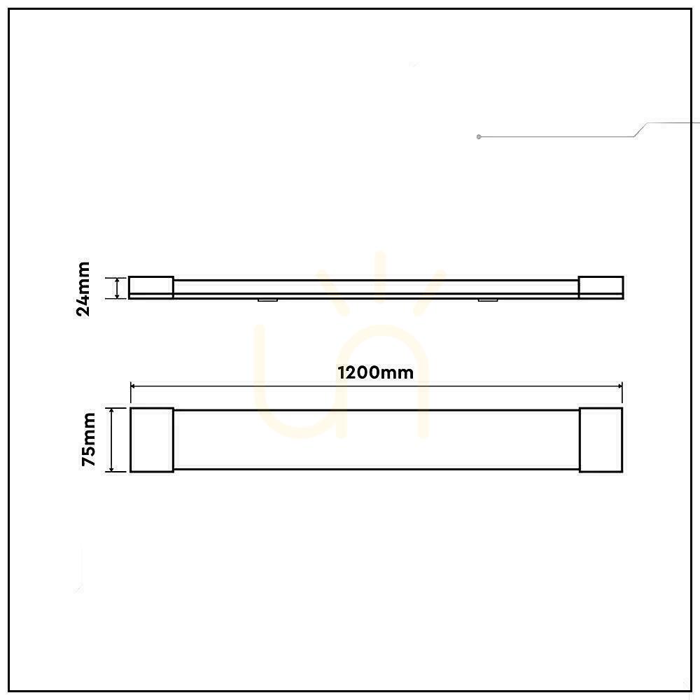 Obejrzyj Oprawa V-TAC 30W LED Liniowa Natynkowa 120CM 155Lm/W VT-8330 6500K 4650lm 5 Lat Gwarancji Oprawa V-TAC 30W LED Liniowa Natynkowa 120CM 155Lm/W VT-8330 6500K 4650lm 5 Lat Gwarancji