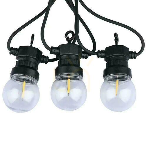Sprawdź Girlanda Ogrodowa V-TAC (sznur) 5W LED 5 metrów 10 żarówek 0,5W Filament VT-71510 3000K 550lm