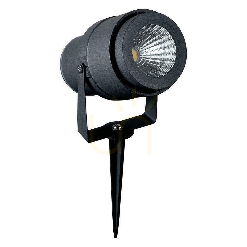 Sprawdź Reflektor wbijany LED V-TAC 12W Szara VT-857-G 4000K 930lm Reflektor wbijany LED V-TAC 12W Szara VT-857-G 4000K 930lm