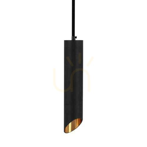 Sprawdź Lampa wisząca V-TAC VT-975-300 czarno-złota GU10, Ø 5,5 cm