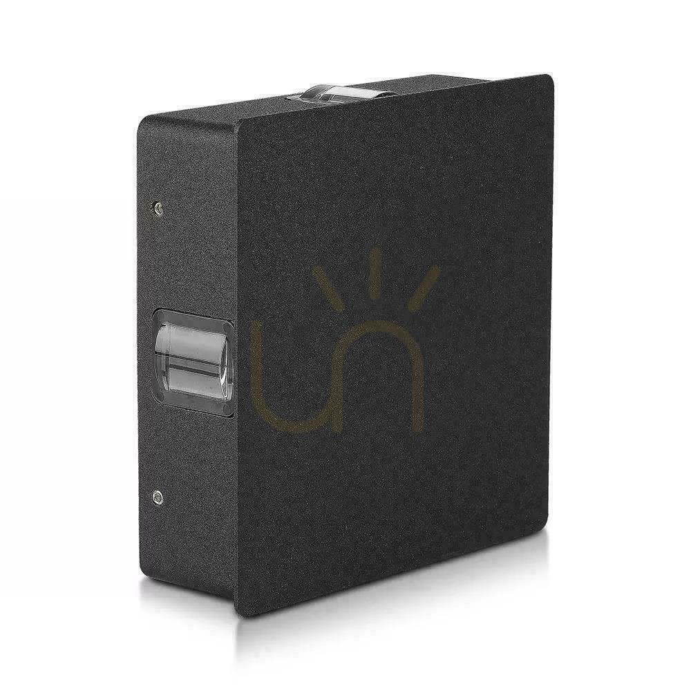 Sprawdź Oprawa Ścienna V-TAC 4W LED IP65 Czarny Kwadrat VT-704-B 3000K 428lm Oprawa Ścienna V-TAC 4W LED IP65 Czarny Kwadrat VT-704-B 3000K 428lm