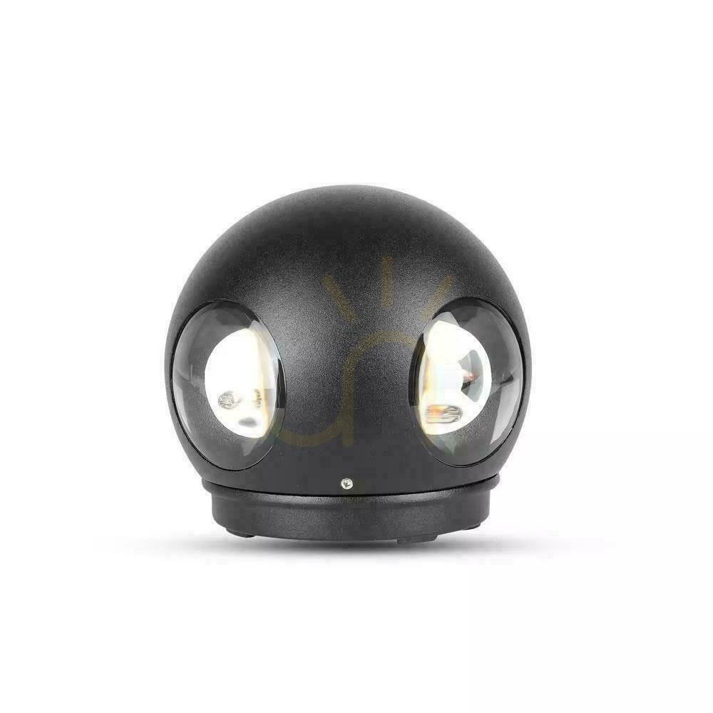 Sprawdź Kinkiet Ścienny V-TAC 4W LED Czarny Okrągły IP65 VT-834-B 4000K 428lm Kinkiet Ścienny V-TAC 4W LED Czarny Okrągły IP65 VT-834-B 4000K 428lm
