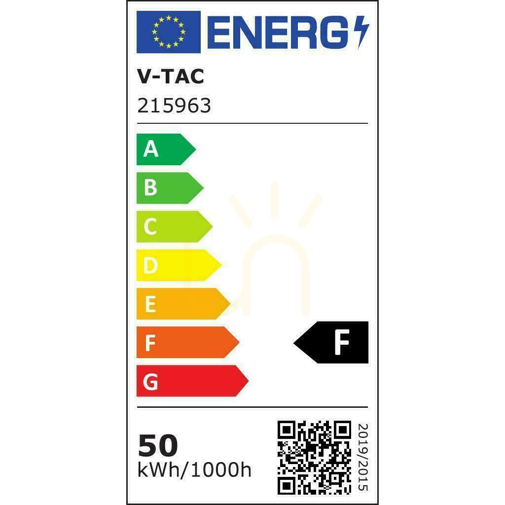 Wyświetl Projektor LED V-TAC 50W SMD E-Series Biały VT-4051 6500K 4300lm Projektor LED V-TAC 50W SMD E-Series Biały VT-4051 6500K 4300lm