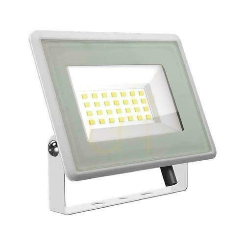 Sprawdź Projektor LED V-TAC 30W SMD F-CLASS Biały VT-4934-W 6500K 2510lm