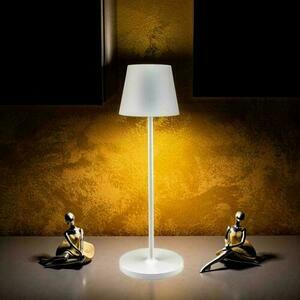 Lampka Biurkowa Nocna V-TAC 2W LED Ładowanie Ściemnianie IP54 Biała VT-7522 3000K 200lm small 7