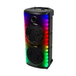 Głośnik przenośny V-TAC VT-6000W, 600W, mikrofon, pilot, Bluetooth, USB, TF, FM, AUX, TWS, karaoke small 1