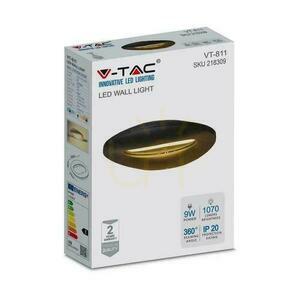 Kinkiet Ścienny V-TAC 9W LED Czarny VT-811 3000K 1070lm small 3