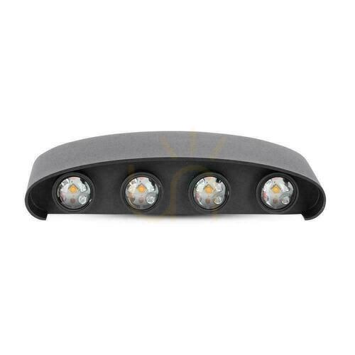 Sprawdź Oprawa Ścienna Góra Dół V-TAC 7W LED Czarna IP65 VT-848 4200K 940lm