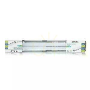 Oprawa Hermetyczna LED V-TAC PC/PC 2x150cm (2 x 22W) (Tuby LED w zestawie) VT-15022 4000K 4000lm 4 Oprawa Hermetyczna LED V-TAC PC/PC 2x150cm (2 x 22W) (Tuby LED w zestawie) VT-15022 4000K 4000lm small 4