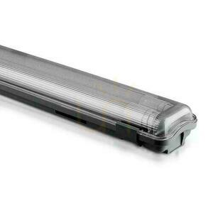 Oprawa Hermetyczna LED V-TAC PC/PC 2x150cm (2 x 22W) (Tuby LED w zestawie) VT-15022 4000K 4000lm 0 Oprawa Hermetyczna LED V-TAC PC/PC 2x150cm (2 x 22W) (Tuby LED w zestawie) VT-15022 4000K 4000lm small 0