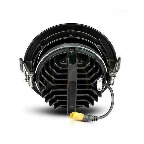 Sprawdź Oprawa Downlight V-TAC SAMSUNG CHIP 20W Czarna Uchylna VT-2-13 6400K 1780lm 5 Lat Gwarancji