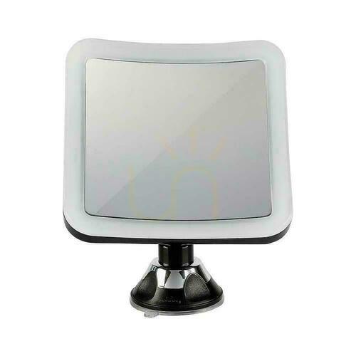 Sprawdź Lustro Przenośne V-TAC 3,2W LED Łazienka Makijaż 4xAAA fi.17CM Chrom VT-7573 6400K 30lm
