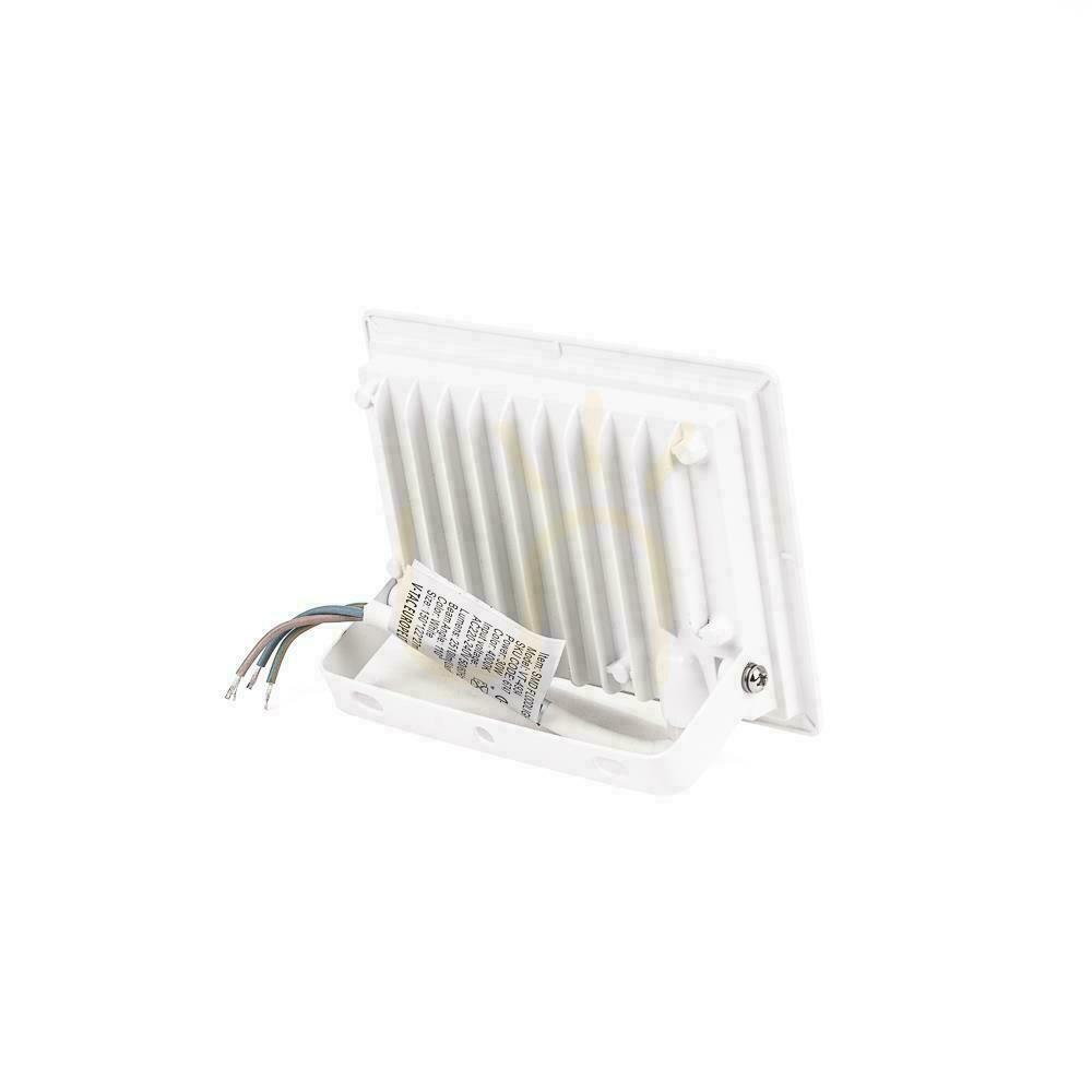Obejrzyj Projektor LED V-TAC 30W SMD F-CLASS Biały VT-4934-W 4000K 2510lm Projektor LED V-TAC 30W SMD F-CLASS Biały VT-4934-W 4000K 2510lm