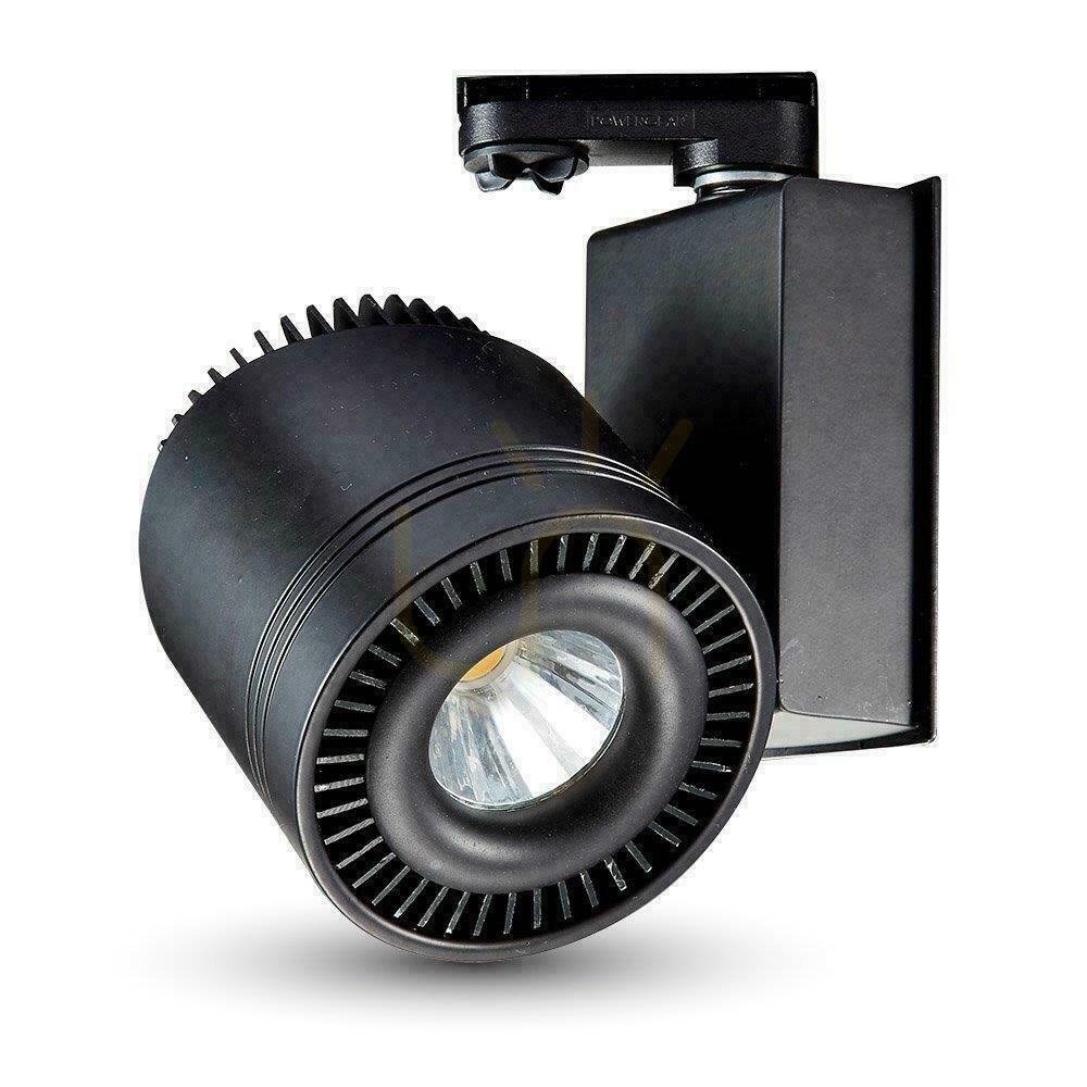 Sprawdź Oprawa LED V-TAC Szynosystem 3F 33W 25st COB CRI95+ Czarny VT-4535 6000K 1800lm Oprawa LED V-TAC Szynosystem 3F 33W 25st COB CRI95+ Czarny VT-4535 6000K 1800lm