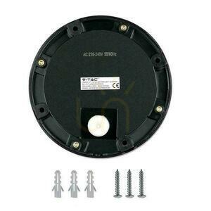 Oprawa Schodowa 2W LED V-TAC Czarna Okrągła 230V IP65 VT-1142 4000K 60lm small 5