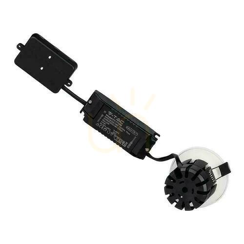 Sprawdź Oprawa LED V-TAC 10W Biała Bluetooth Soczewka CCT Ściemnialna IP65 VT-7710D 2700K-6500K 850lm 5 Lat Gwarancji