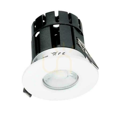 Sprawdź Oprawa LED V-TAC 10W Biała Bluetooth Soczewka CCT Ściemnialna IP65 VT-7710D 2700K-6500K 850lm 5 Lat Gwarancji