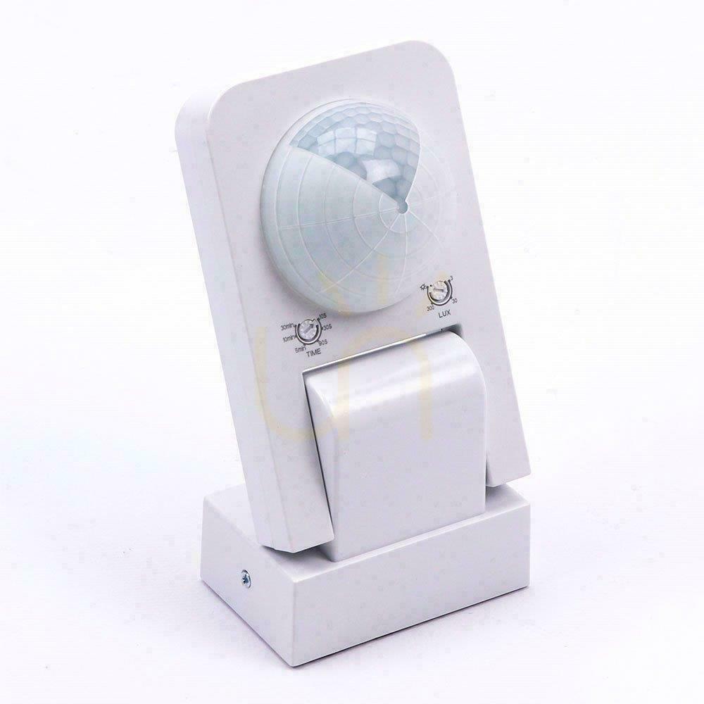 Pokaż Czujnik Ruchu Podczerwień Ścienny Biały 360st 1000W LED V-TAC VT-8083-W Czujnik Ruchu Podczerwień Ścienny Biały 360st 1000W LED V-TAC VT-8083-W