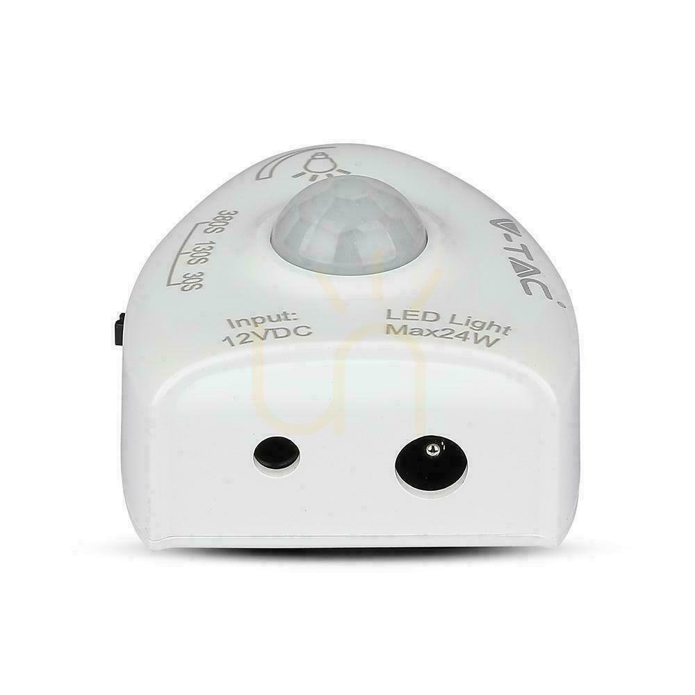 Pokaż Nocne Oświetlenie LED V-TAC Czujnik Ruchu Podwójne Łóżko 2x1,2mb VT-8068 3000K 260lm 3 Lata Gwarancji Nocne Oświetlenie LED V-TAC Czujnik Ruchu Podwójne Łóżko 2x1,2mb VT-8068 3000K 260lm 3 Lata Gwarancji