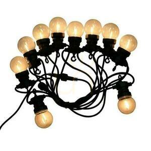 Girlanda Ogrodowa V-TAC (sznur) 6W LED 5 metrów 10 żarówek 0,4W Filament VT-71510 3000K 350lm small 0