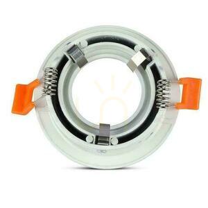 Oczko sufitowe wpuszczane V-TAC VT-876 GU10 białe okrągłe Ø8,5 cm otwór 75 mm small 5