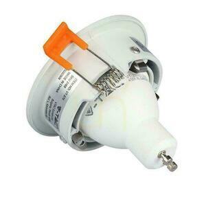 Oczko sufitowe wpuszczane V-TAC VT-876 GU10 białe okrągłe Ø8,5 cm otwór 75 mm small 8