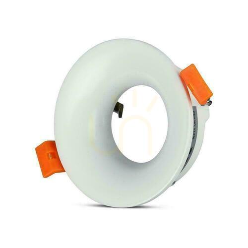 Sprawdź Oczko sufitowe wpuszczane V-TAC VT-876 GU10 białe okrągłe Ø8,5 cm otwór 75 mm