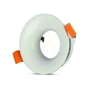 Oczko sufitowe wpuszczane V-TAC VT-876 GU10 białe okrągłe Ø8,5 cm otwór 75 mm small 0