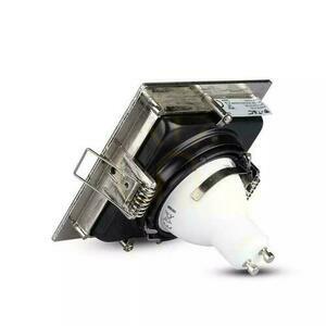 Oczko V-TAC Aluminiowe GU10 Kwadrat Satyna/Czarne VT-781SQ-SN small 3