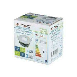 Oczko V-TAC Aluminiowe Odlew Szczelne z szybą IP54 GU10 Okrągłe fi84 Białe VT-787RD-WH 3 Oczko V-TAC Aluminiowe Odlew Szczelne z szybą IP54 GU10 Okrągłe fi84 Białe VT-787RD-WH small 3