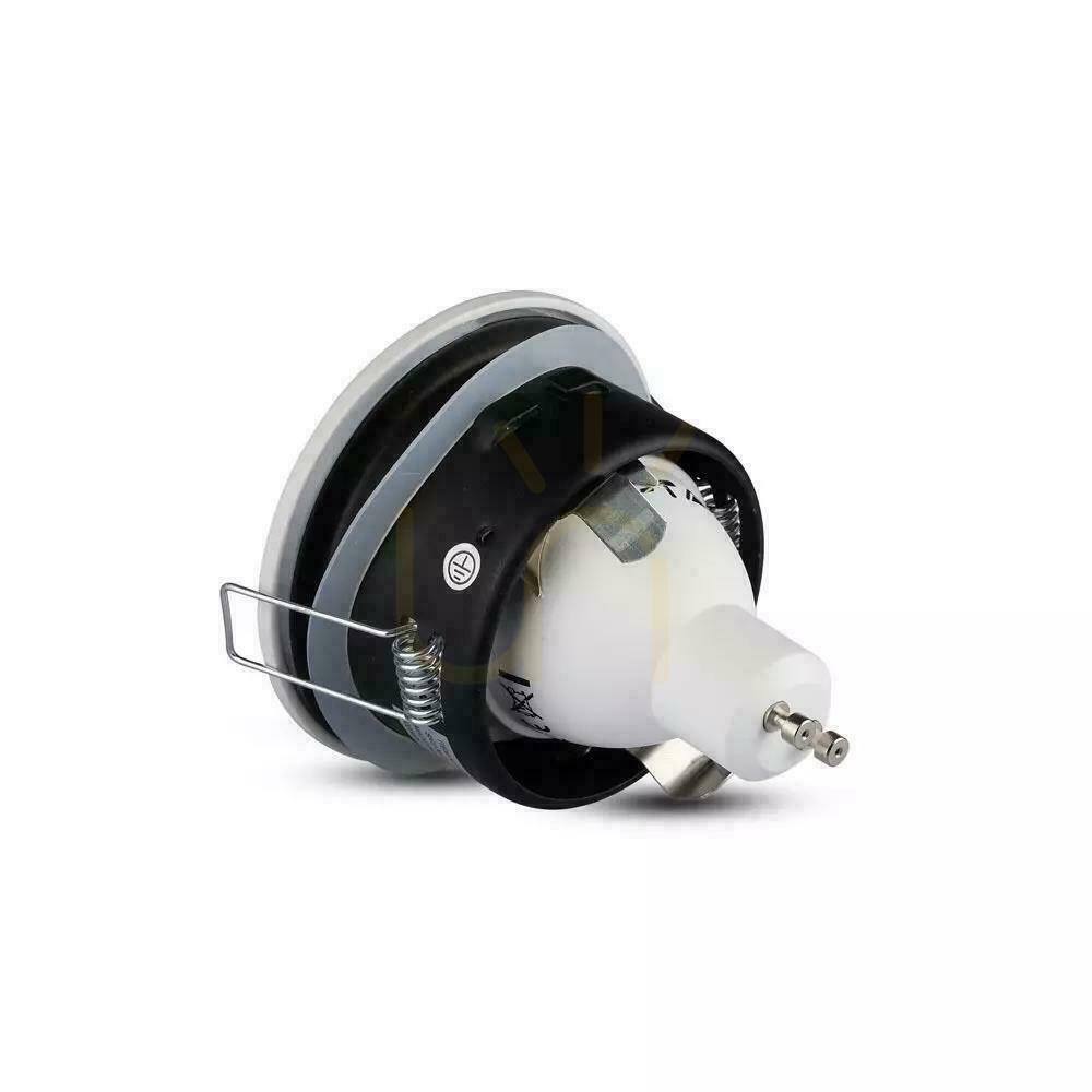 Pokaż Oczko V-TAC Aluminiowe Odlew Szczelne z szybą IP54 GU10 Okrągłe fi84 Białe VT-787RD-WH Oczko V-TAC Aluminiowe Odlew Szczelne z szybą IP54 GU10 Okrągłe fi84 Białe VT-787RD-WH