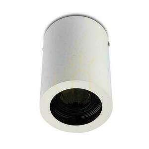 Oprawa V-TAC Aluminiowa GU10 Okrągła Natynkowa Tuba Biała+Czarny 142x100 VT-796-WH small 0