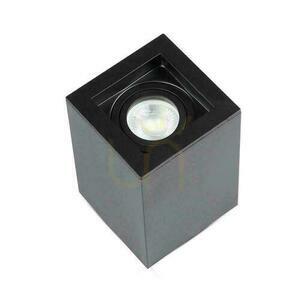 Oprawa V-TAC Aluminiowa GU10 Kostka Kwadrat Natynkowa Czarna 142x100x100 VT-797-B small 2