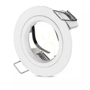 Oczko V-TAC Aluminiowe Odlew GU10 Okrągłe Białe VT-774-WH 1 Oczko V-TAC Aluminiowe Odlew GU10 Okrągłe Białe VT-774-WH small 1
