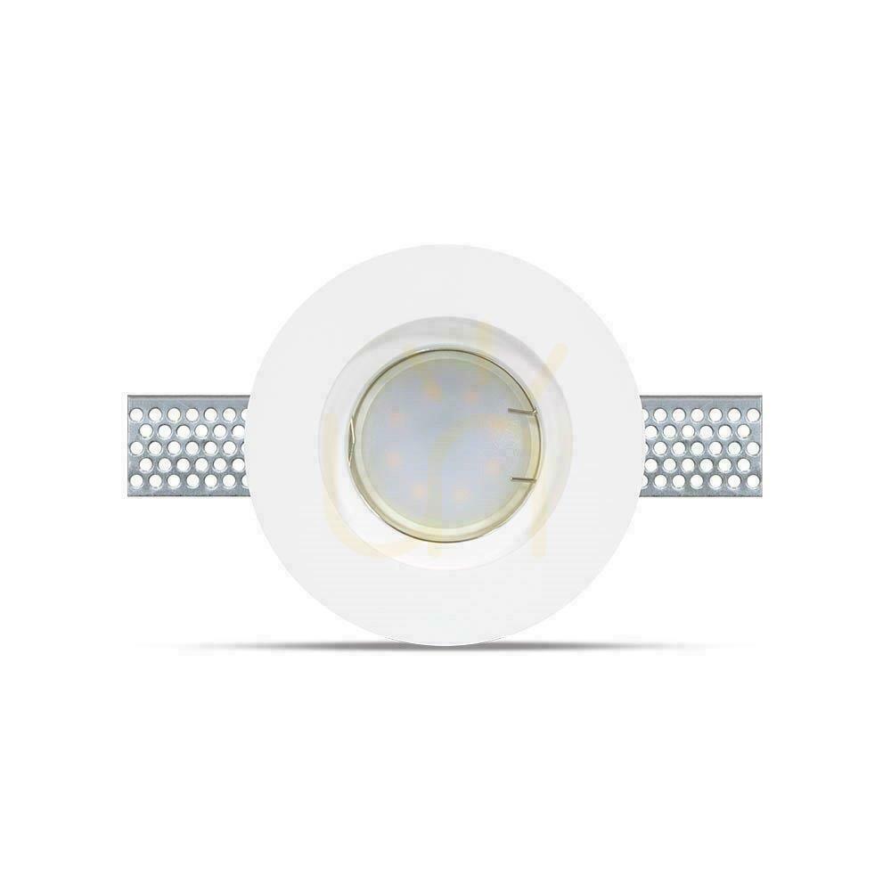 Zobacz Oczko V-TAC GIPS GU10 Wpuszczane Okrągłe fi.100 Białe VT-771 Oczko V-TAC GIPS GU10 Wpuszczane Okrągłe fi.100 Białe VT-771