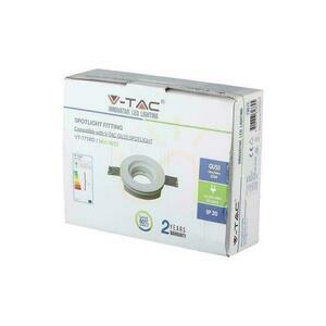 Oczko V-TAC GIPS GU10 Wpuszczane Okrągłe fi.100 Białe VT-771 4 Oczko V-TAC GIPS GU10 Wpuszczane Okrągłe fi.100 Białe VT-771 small 4