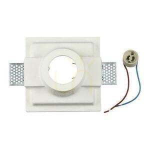 Oczko V-TAC GIPS GU10 Wpuszczane Okrągłe 132x132 Białe VT-772 3 Oczko V-TAC GIPS GU10 Wpuszczane Okrągłe 132x132 Białe VT-772 small 3