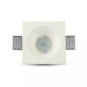 Oczko V-TAC GIPS GU10 Wpuszczane 103x103 Okrągłe Białe V-TAC VT-859SQ small 1