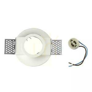 Oczko V-TAC GIPS GU10 Wpuszczane Okrągłe Białe fi.103 V-TAC VT-859RD small 5