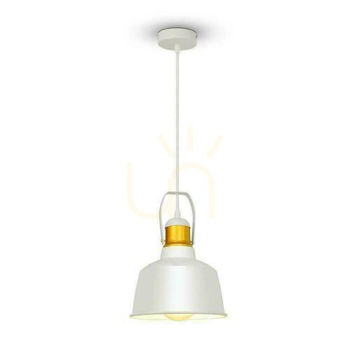 Sprawdź Oprawa Zwieszana V-TAC LOFT Vintage Biały VT-7422-WH 5 Lat Gwarancji