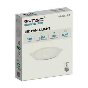 Panel LED V-TAC Premium Downlight 18W Okrągły fi225 VT-1807 6400K 1400lm 3 Panel LED V-TAC Premium Downlight 18W Okrągły fi225 VT-1807 6400K 1400lm small 3