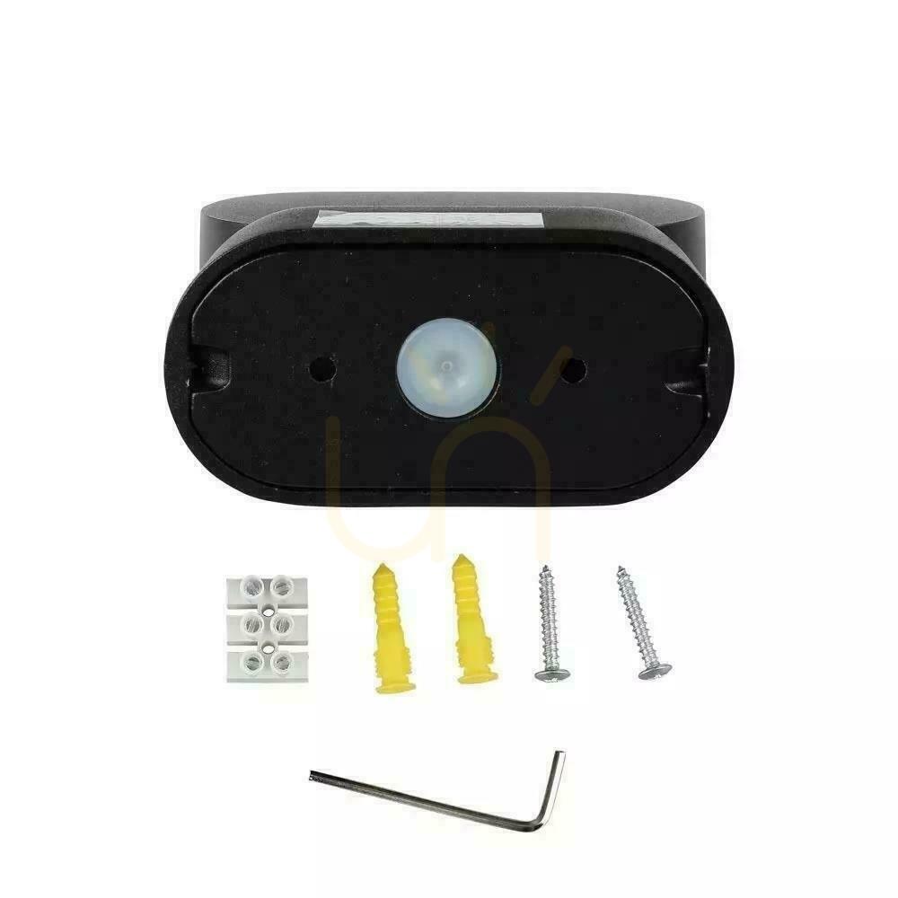 Zobacz Kinkiet Ścienny V-TAC 6W LED Czarny IP65 Obrotowy 350st VT-816 4000K 800lm Kinkiet Ścienny V-TAC 6W LED Czarny IP65 Obrotowy 350st VT-816 4000K 800lm