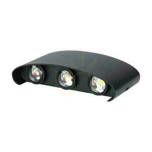 Oprawa Ścienna Góra Dół V-TAC 6W LED Czarna IP54 VT-846 3000K 630lm small 2