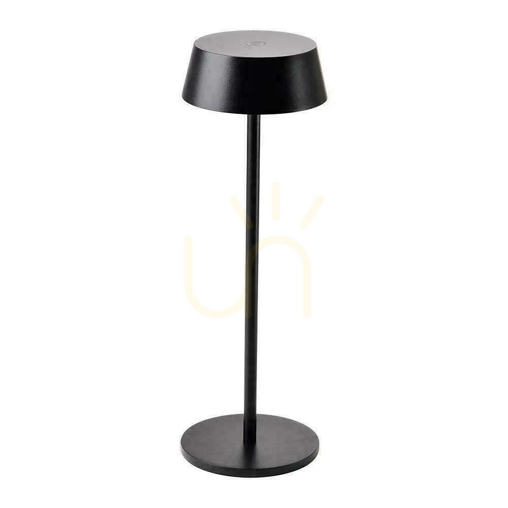 Sprawdź Lampka Biurkowa Nocna V-TAC 2W LED Ładowanie Ściemnianie IP54 Czarna VT-7562 3000K 200lm Lampka Biurkowa Nocna V-TAC 2W LED Ładowanie Ściemnianie IP54 Czarna VT-7562 3000K 200lm