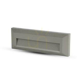 Oprawa Schodowa 3W LED V-TAC Szara Prostokąt 230V IP65 VT-1162 3000K 110lm small 1