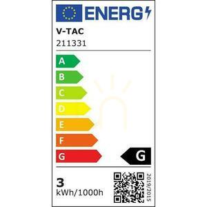 Oprawa Schodowa 3W LED V-TAC Szara Prostokąt 230V IP65 VT-1162 3000K 110lm small 5