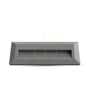 Oprawa Schodowa 3W LED V-TAC Szara Prostokąt 230V IP65 VT-1162 3000K 110lm small 0