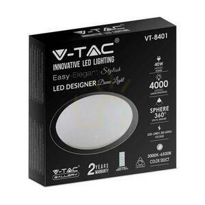 Plafon Sufitowy V-TAC 40W LED Pilot CCT fi.400 Gwiazdy VT-8401 3000K-6500K 2800lm 1 Plafon Sufitowy V-TAC 40W LED Pilot CCT fi.400 Gwiazdy VT-8401 3000K-6500K 2800lm small 1